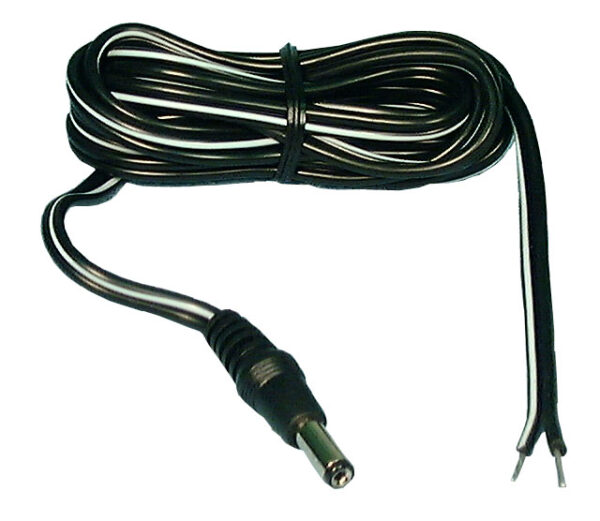 COAXIAL PLUG POWER CORD 2.1MM, 6FT