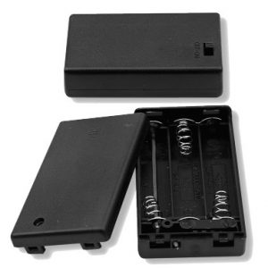Battery Holder, (3) AAA Cells
