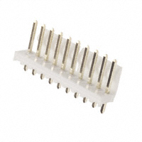 10 Pin Straight Square Pin Locking Header, .156″ (3.96mm)  26-60-4100