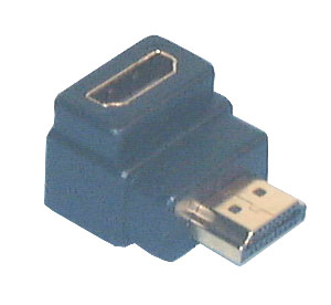 HDMI & DVI Adaptors, R/A HDMI Male to Female