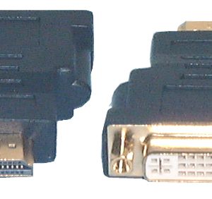 HDMI & DVI Adaptors, HDMI Male to DVI-I