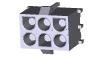 6 Circuit Mate-N-Lok Header, Vertical Socket, .250″   643424-1