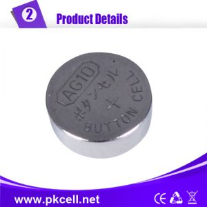 Button Cell AG10 1.5v, 75mAh, Alkaline