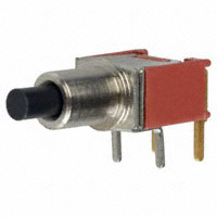 Pushbutton Switch, SPST Off-Mom., R/A   TP11SH8ABE
