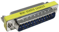 DB25 Gender Changer, Male to Male              32-027-1