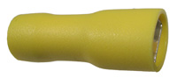 Female Quick Connect, Fully Insulated, 12-10 (Yellow), .250″, 50/pkg       73-357-50