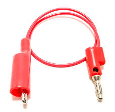 Seizer Test Leads, Red, 24″ leads      33-312-0