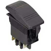 Philmore Sealed Lighted (Green) Rocker Switch