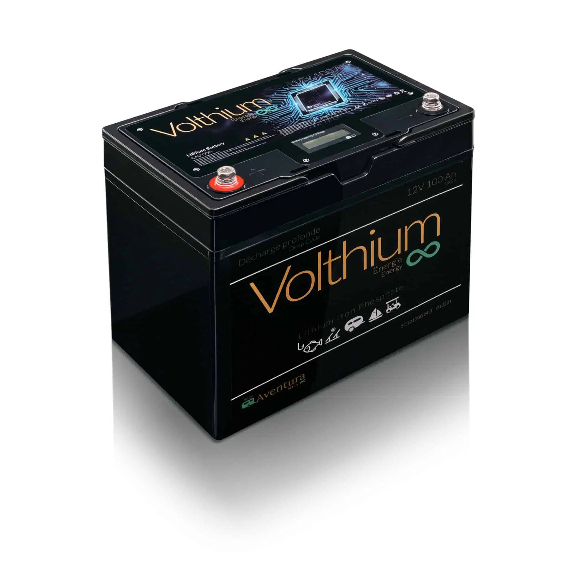 Volthium Group 24 12 Volt 100ah Lithium Deep Cycle Battery