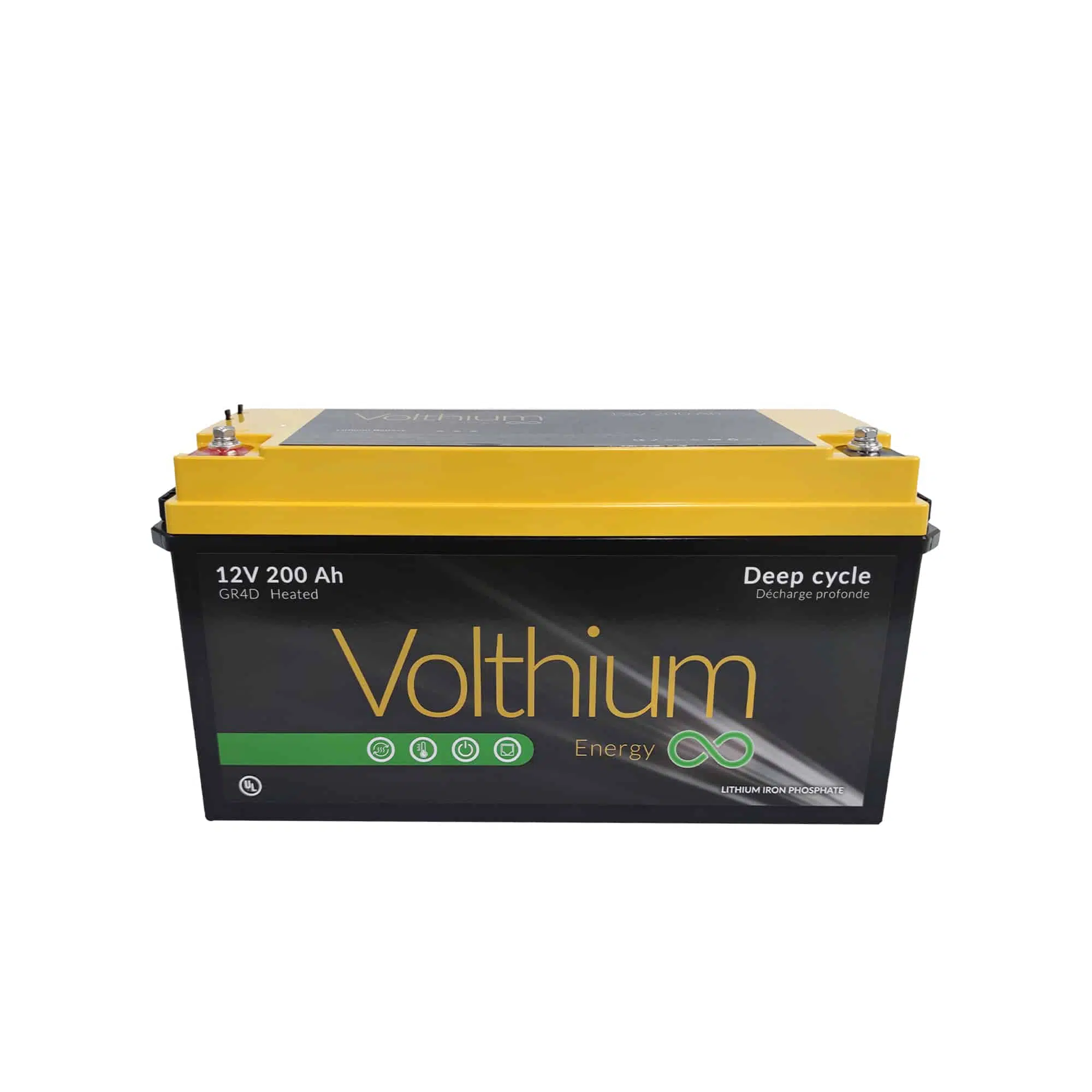 Volthium 12 Volt 200ah Lithium Deep Cycle Battery
