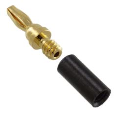 3690-0,Mini B-plug BLACK 10/pkg,Pomona