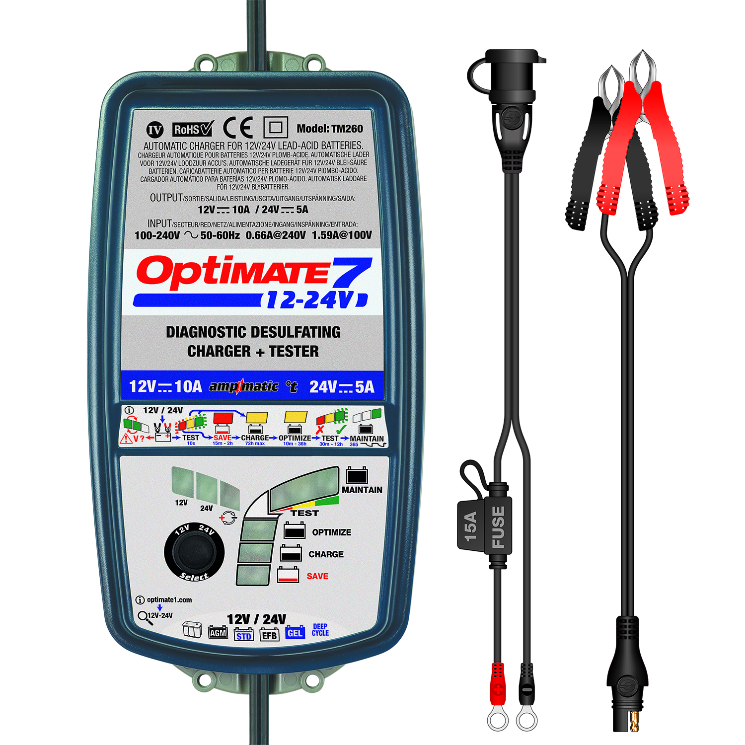 OptiMATE 7 12V-24V - Image 4
