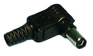 Coaxial Power Plug, 2.1mm, R/A