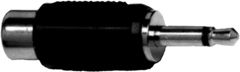 3.5mm Mono Plug to RCA Jack      27-132G-0