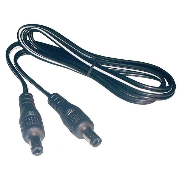 DC Power Cable, 2.1mm, Straight DC Plug, Male to Male, 3ft 48-1041