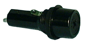 Fuse Holder (Screw Type Cap), for 3AG type fuse (1/4" x 1-1/4")