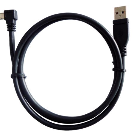 USB 2.0 Cable, Male "A" to Micro Cables, "A" Male to Micro "B" R/A, 3ft