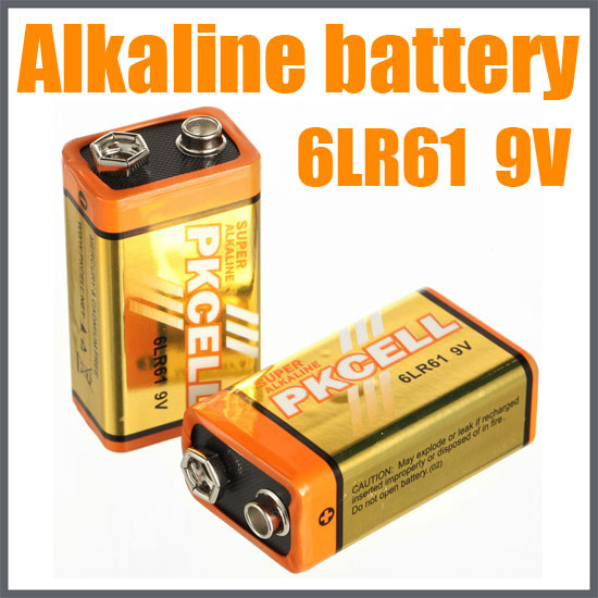 9v Alkaline Battery          6LR61