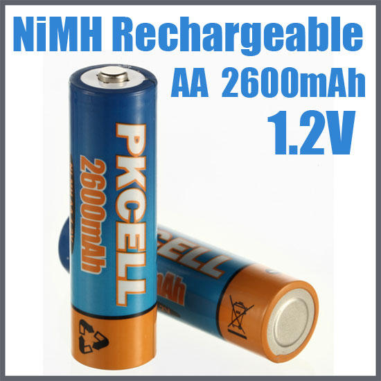 AA 2600mAh NiMH Rechargeable Battery