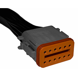 12-WAY DEUTSCH DT SERIES PLUG PIGTAIL