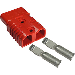 50A Series 6 AWG Red Housing & Terminal Combo Pack (1 Set)