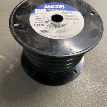 ANCOR 1 AWG Marine Grade Black 25' Spool