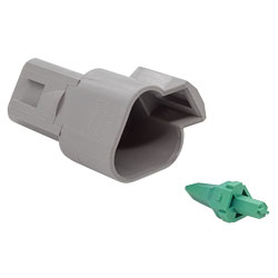 3-Way Deutsch DT Series Receptacle & Wedgelock (10 Set))